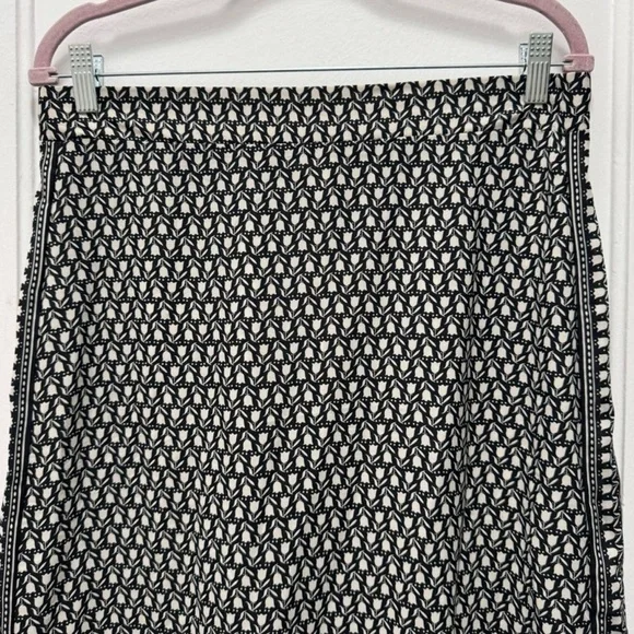 Max Studio Black and White Skirt Size L - Picture 5 of 9